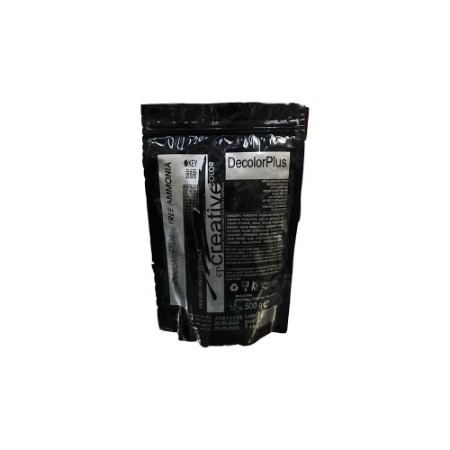 پودر دکلره کریتیو بدون آمونیاک رنگ سفید وزن 500 گرم