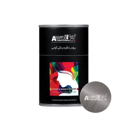 پودر دکلره رنگی آوایی مدل ABL وزن 50 گرم رنگ بلوند خاکستری