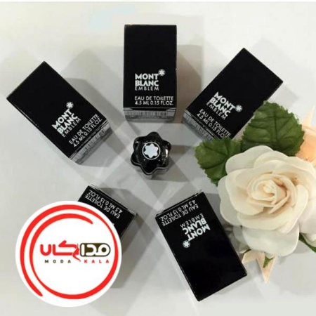 تصویر  عطر ادکلن مونت بلنک امبلم مشکی | Mont Blanc Emblem