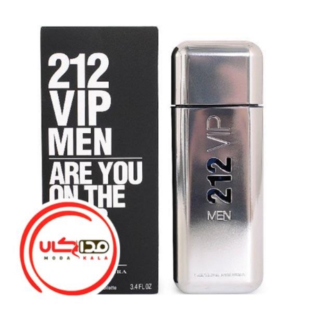 تصویر  عطر ادکلن ۲۱۲ وی آی پی مردانه | Carolina Herrera 212 VIP Men