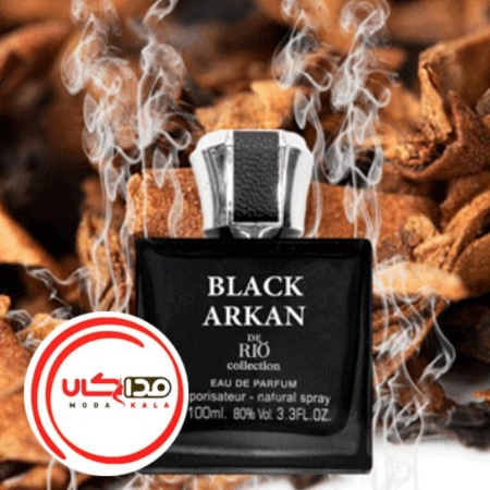 تصویر  عطر ادکلن ریو بلک ارکان-مشابه بلک افغان | Rio Black Arkan