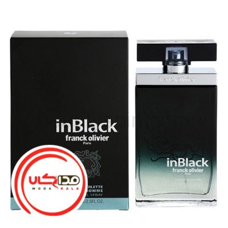 تصویر  عطر ادکلن فرانک الیور این بلک | Franck Olivier In Black for men