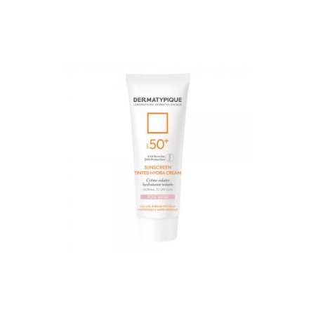 ضد آفتاب رنگی درماتیپیک رنگ رزبژ پوست خشک SPF50