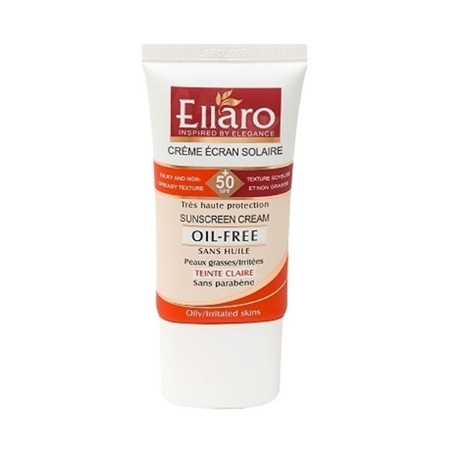 کرم ضد آفتاب فاقد چربی الارو بژ روشن +SPF 50 حجم ۴۰ میلی لیتر