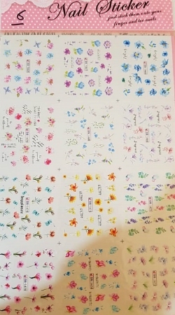 لنز ناخن شماره 6