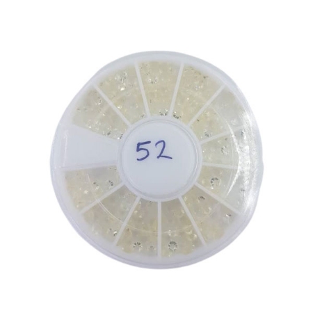 مجموعه نگین طراحی ناخن شماره 52