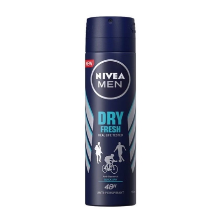 اسپری بدن مردانه نیوآ مدل درای فرش حجم 150 میلی لیتر