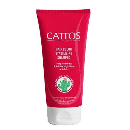 شامپو مناسب موهای رنگ شده و آسیب دیده كاتوس 200 میلی لیتر
