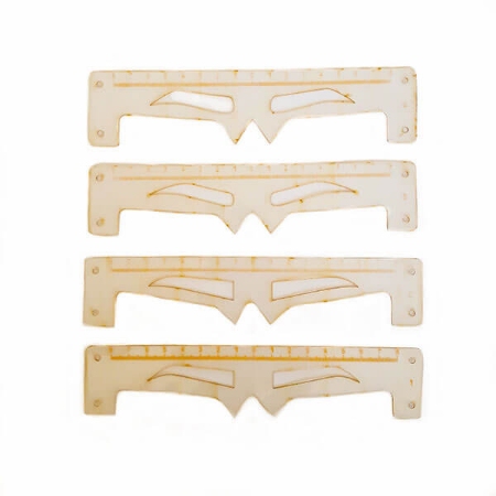  شابلون ابرو ژله اي تو خالي دالاس