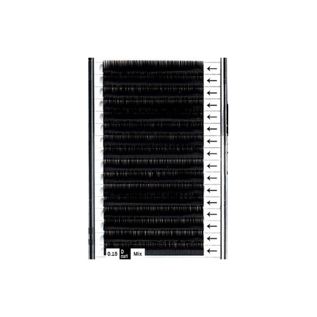  پالت مژه ميكس سكرت مدل 0.15 با فر D