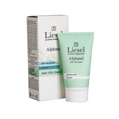 کرم آلفاسل AHA 15 درصد لایسل حجم 30 میلی لیتر