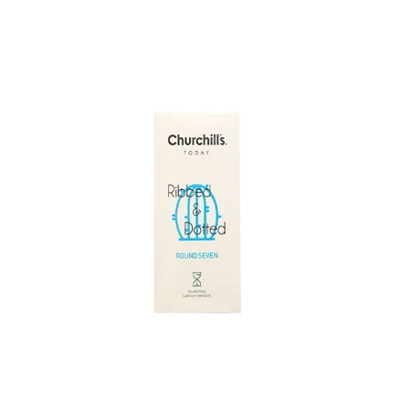  كاندوم چرچيلز مدل خاردار تاخيري دبل روان كننده وانيل