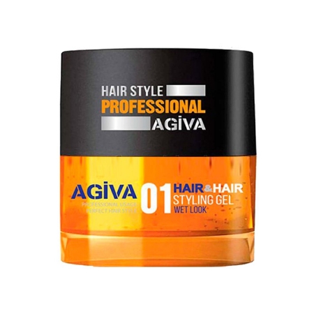 ژل حالت دهنده مو آگیوا با قدرت 01 حجم 200 میلی لیتر