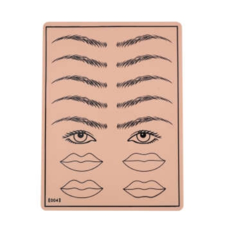 تصویر محصول پوست تمرين طرح دار ابرو و لب