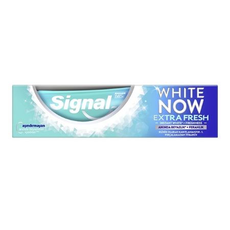 خمیر دندان وایت ناو سیگنال مدل اکسترا فرش حجم 75 میلی لیتر