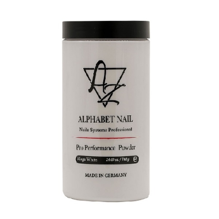 پودر کاشت ناخن ای زد مدل مگا وایت حجم 700 گرم