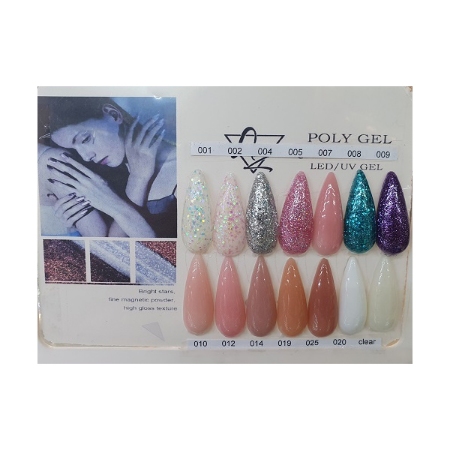 پلی ژل کاشت ناخن ای زد شماره 09 وزن 30 گرم