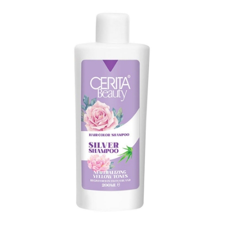 شامپو رنگساژ ضد زردی سریتا حجم 200 میلی لیتر
