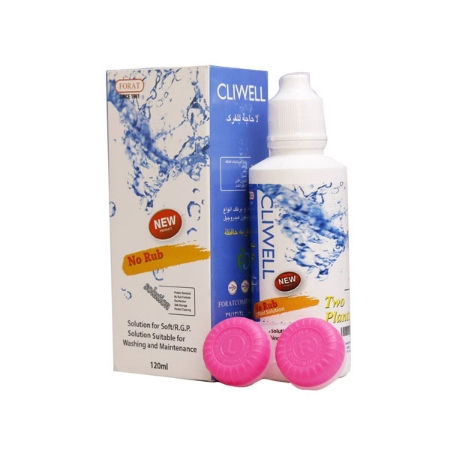 مایع لنز کلیول حجم 120 میلی لیتر