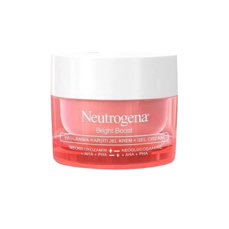 ژل کرم ضد پیری نوتروژینا مدل Bright Boost حجم 50 میلی لیتر