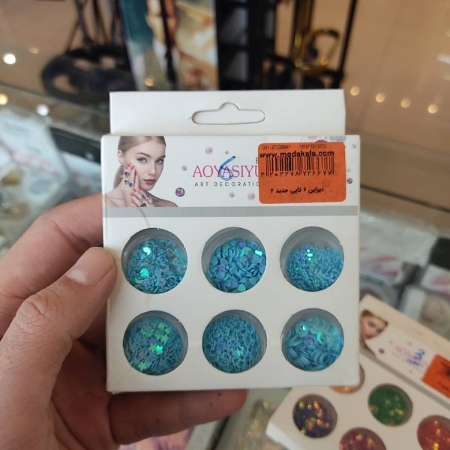 دیزاین ناخن 6 تایی شماره 6