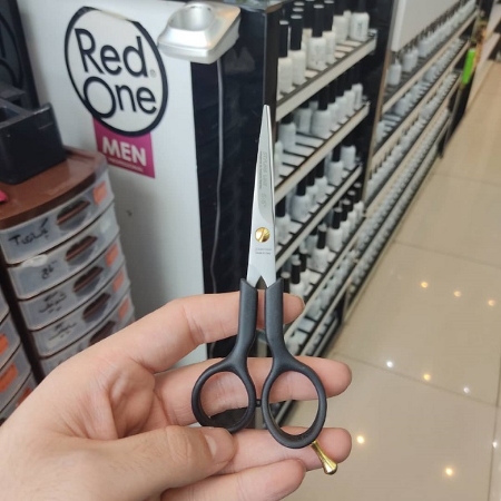 قیچی دسته پلاستیکی ایتالیایی هنبور شماره 5