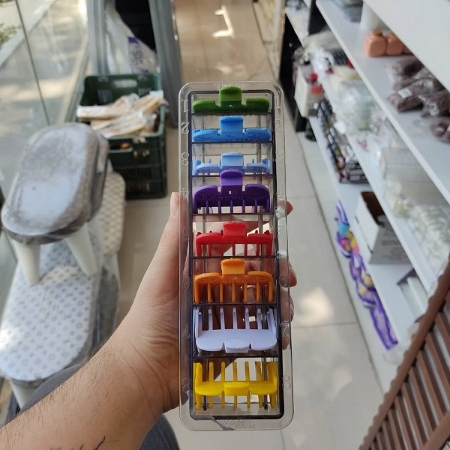 شانه رنگی وال 8 عددی