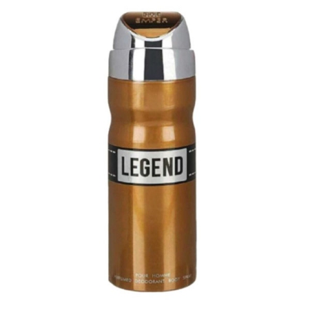 عکس اسپری ضد تعریق فلزی قهوه ای عماد آرا لجند | 200 میلی لیتر 