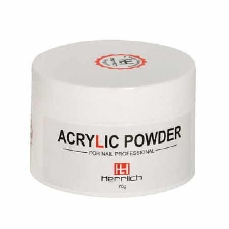 عکس پودر کاشت ناخن هرلیچ مدل کاور پینک حجم 70 گرم 