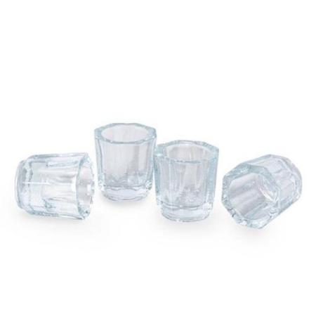 گوده کاشت ناخن کریستالی بدون درب 8 ضلعی