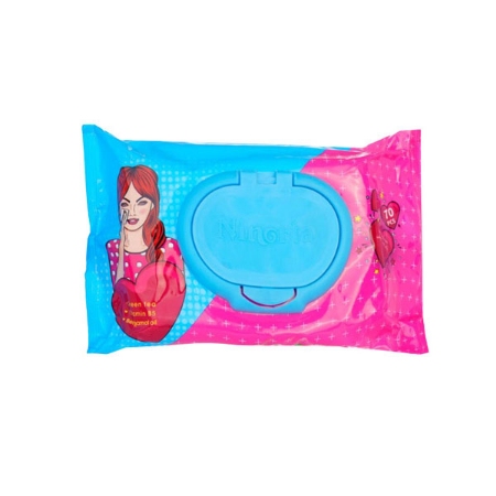 دستمال مرطوب پاک کننده آرایش 70 برگی نینورتا