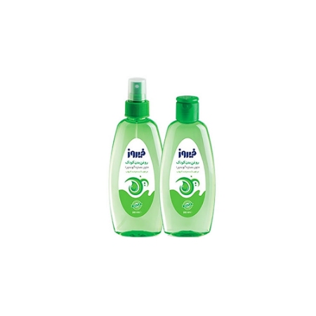 روغن بدن كودك فيروز حاوی آلوئه ورا حجم 200 میلی لیتر