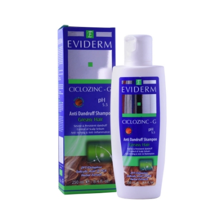  شامپو ضد شوره اویدرم مناسب موهای چرب