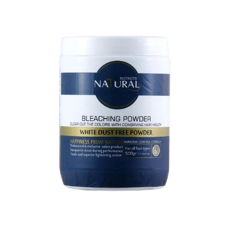 پودر دکلره سفید نچرال اینستینکس وزن 500 گرم