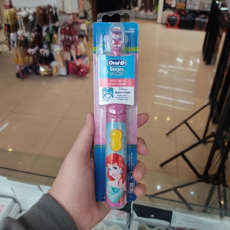 مسواک کودک باطری ور اورال بی مدل باربی 