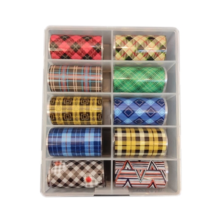 فویل ناخن پک 10 عددی