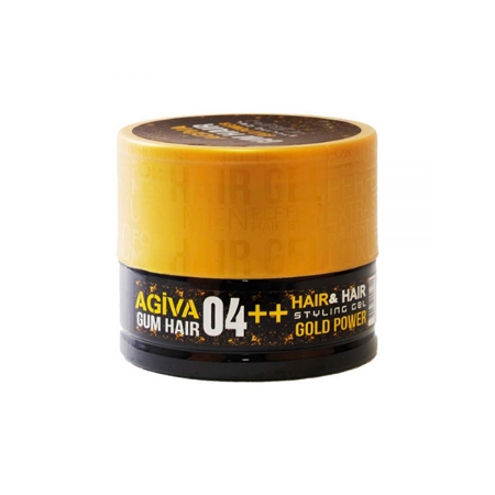 ژل موی سر آگیوا شماره 4 رنگ طلایی حجم 700 میلی لیتر