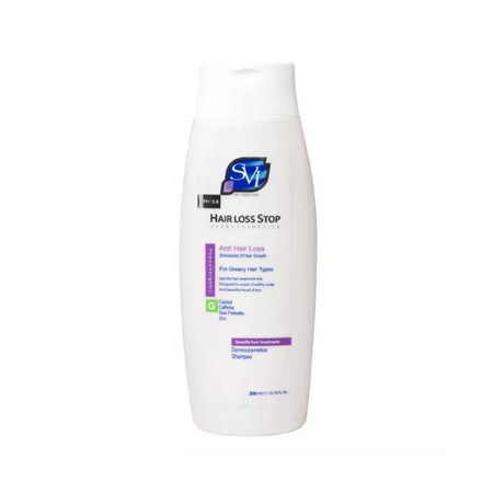 شامپو تقویت کننده موهای چرب اس وی آی حجم 200 میلی لیتر