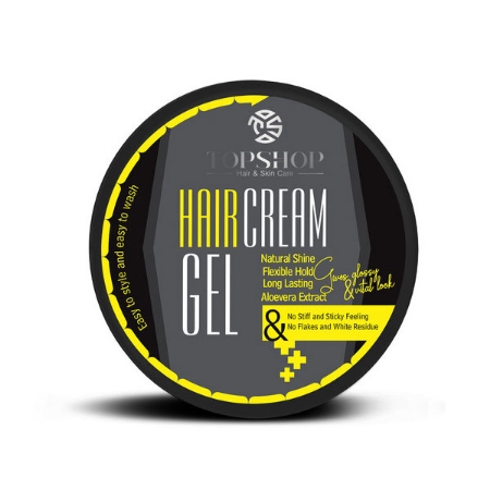 کرم ژل حالت دهنده مو تاپ شاپ مدل آلوئه ورا