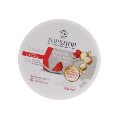 کرم مرطوب کننده تاپ شاپ مدل روغن های گیاهی