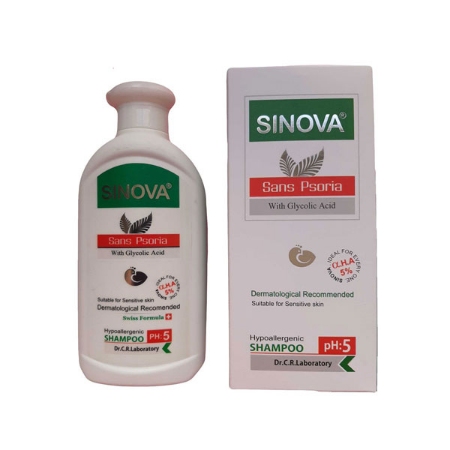 شامپو مو سینوا مدل ضد پسوریازیس حجم 250 میلی لیتر