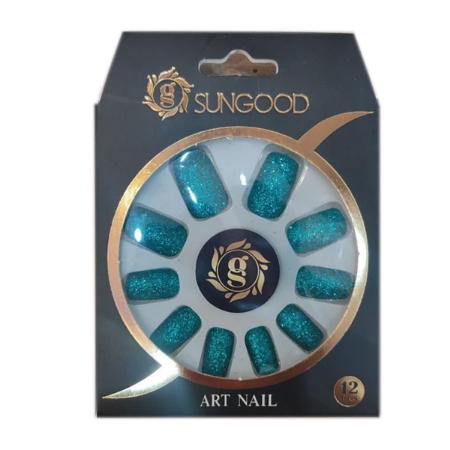 ناخن مصنوعی شنی سان گود مدل سر صاف