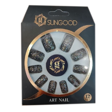 ناخن مصنوعی شنی سان گود مدل سر صاف