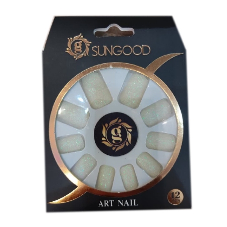 ناخن مصنوعی شنی سان گود مدل سر صاف