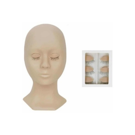 کله مانکن مژه با یدک