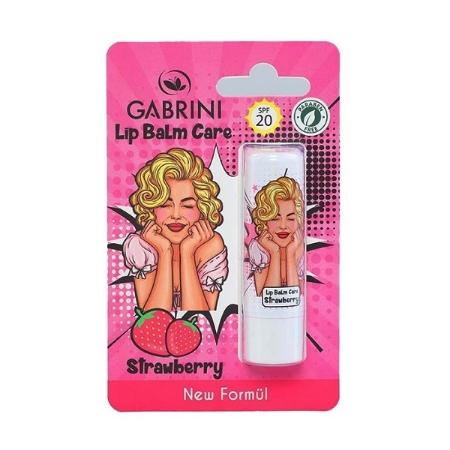 بالم لب گابرینی Gabrini با SPF20 عصاره توت فرنگی