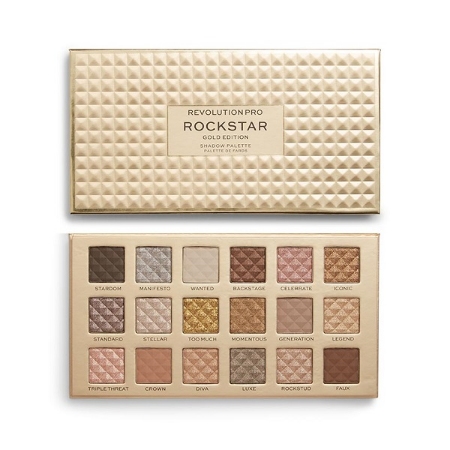 پالت سایه چشم 18 رنگ رولوشن Rockstar Gold Edition
