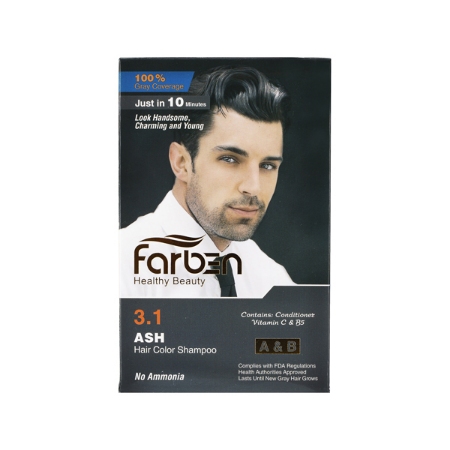 شامپو رنگ مو آقایان فاربن