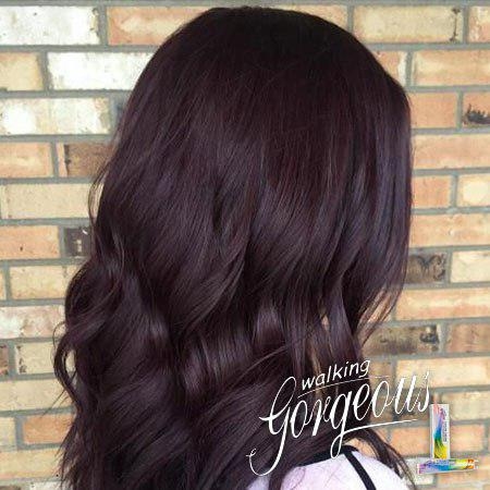 رنگ مویش گرجس سری بنفش