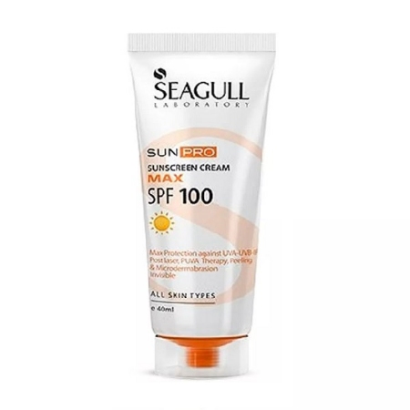 ضد آفتاب بی رنگ سی گل SPF100 حجم 40 میلی لیتر